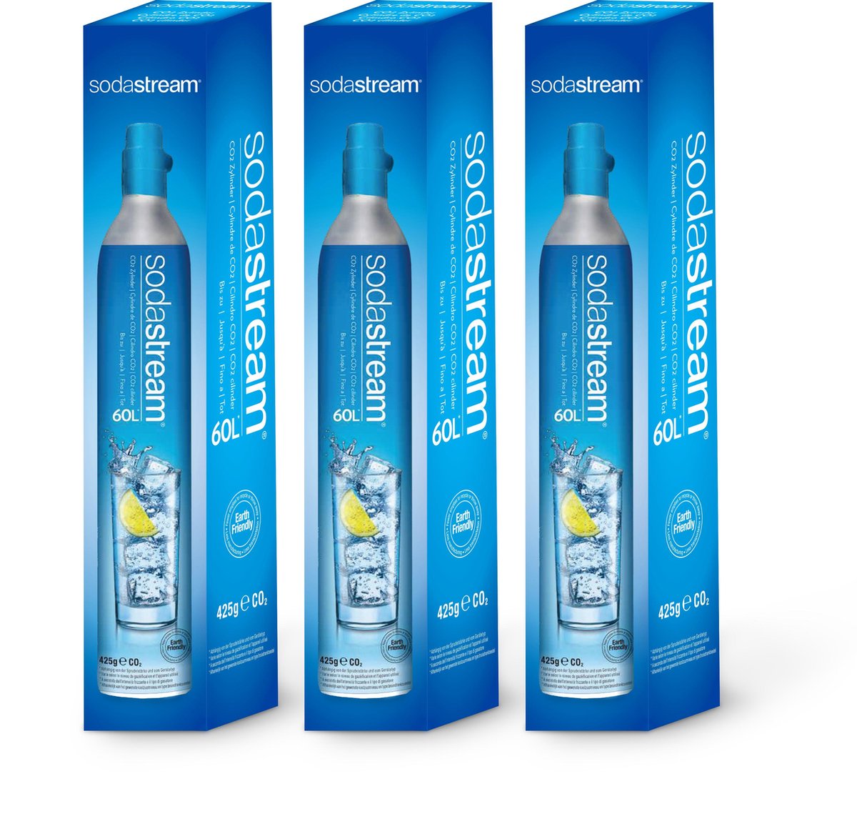 Sodastream co2 3stuks ruil cilinder gas