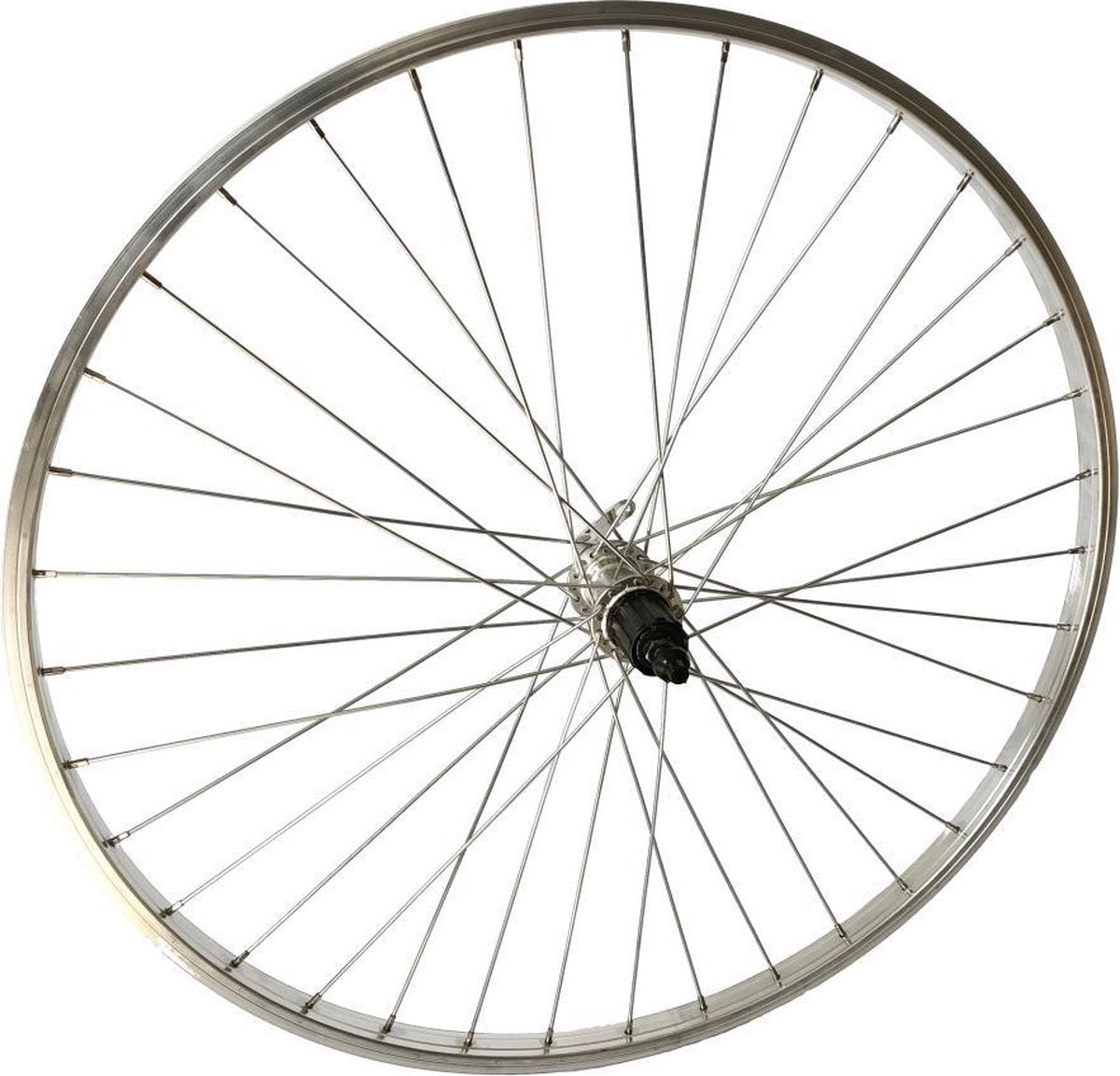 Roland Achterwiel 28 X 1 5/8 X 1 3/8 Velgrem Alu 36g Zilver