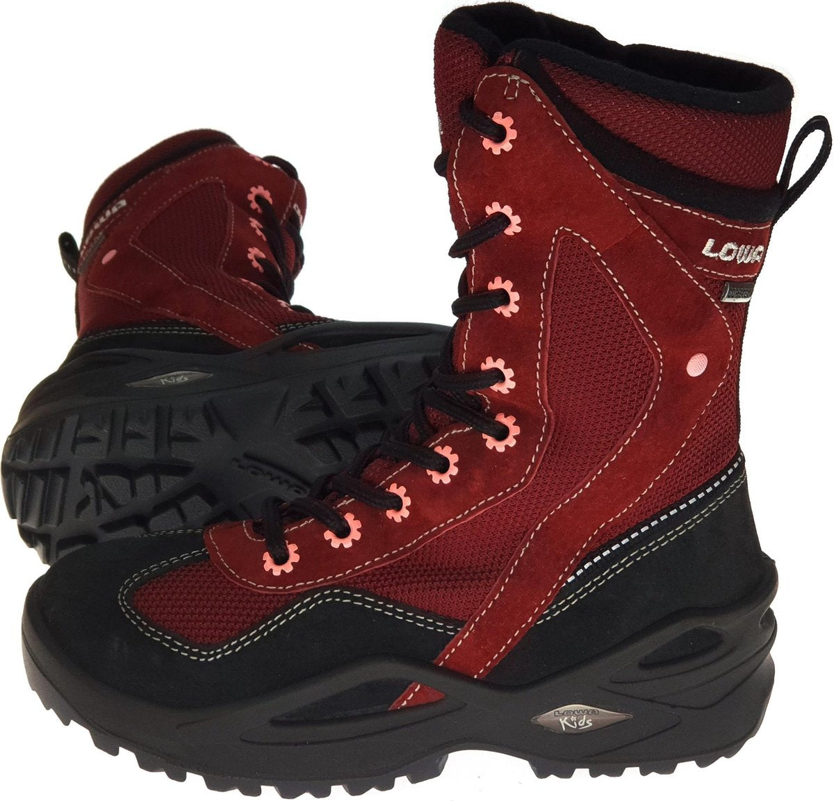 Lowa Kinder AL-K Miley GTX Snowboots Bordeaux Maat UK13 EU32