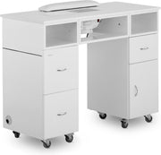 physa Manicurestation - stofafscheider - 3 lades - wieltjes - vezelplaat