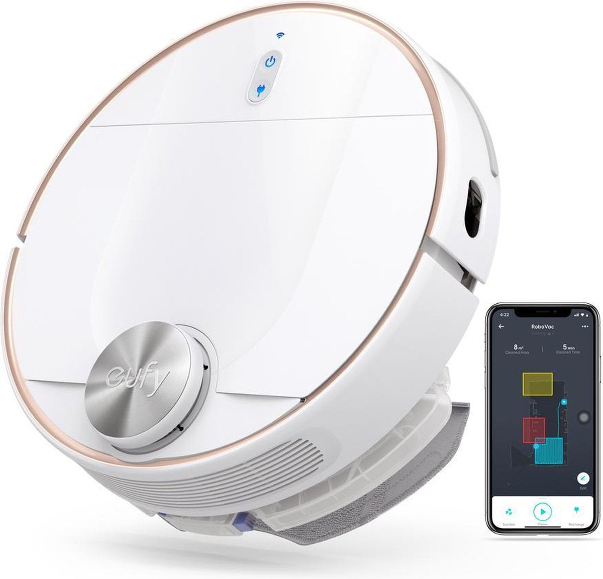 Eufy Robovac L70 - Robotstofzuiger met dweilfunctie