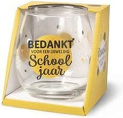Wijn - Waterglas Schooljaar  Proost!