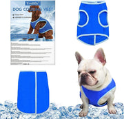 Rexa®  Koeljas voor hond S - Koelmat als hondentuig - Beschermt uw huisdier tegen hitte - Koeling voor uw hond