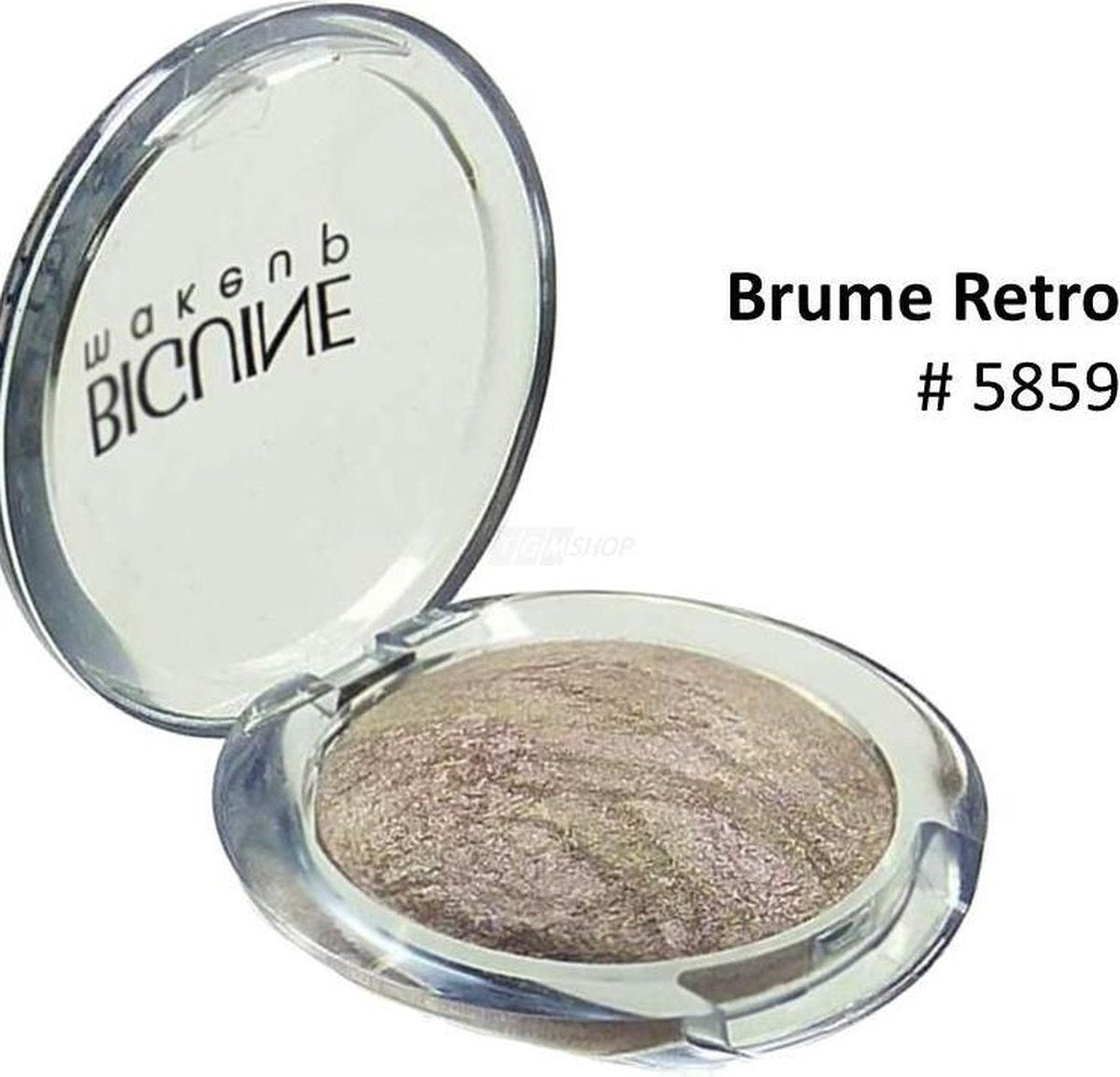 BIGUINE MAKE UP PARIS STAR LIGHT EYES SHADOW Oogschaduw 2g  - 5859 Brume Retro