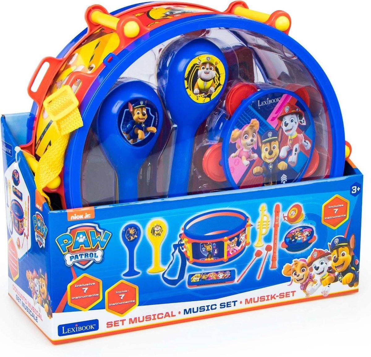 PAW Patrol - Set van 7 muziekinstrumenten - drum