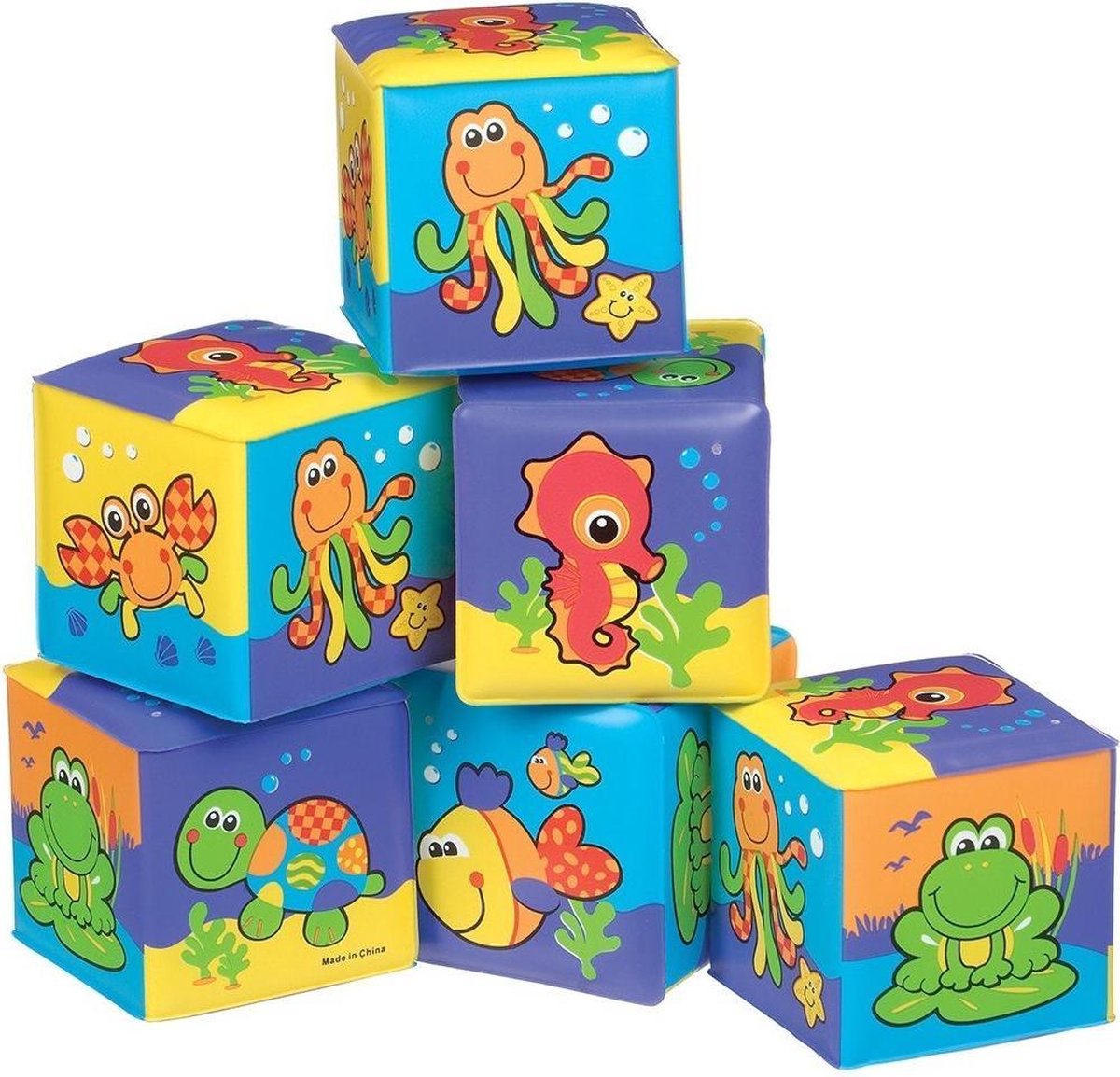 Playgro Mijn Eerste Zachte Blokken