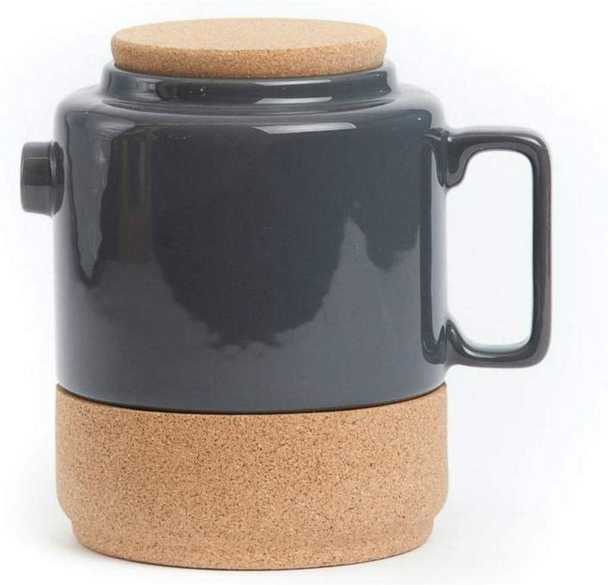 Amorim Cork - theepot kurk - 0.8L -grijs