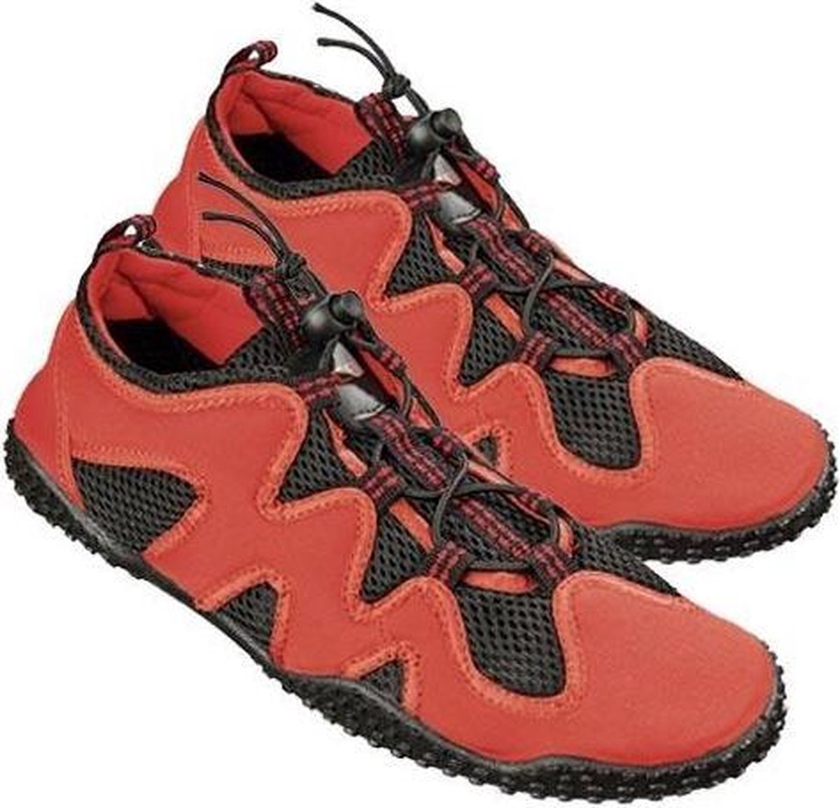 Beco Waterschoenen Rood/zwart Unisex Maat 46