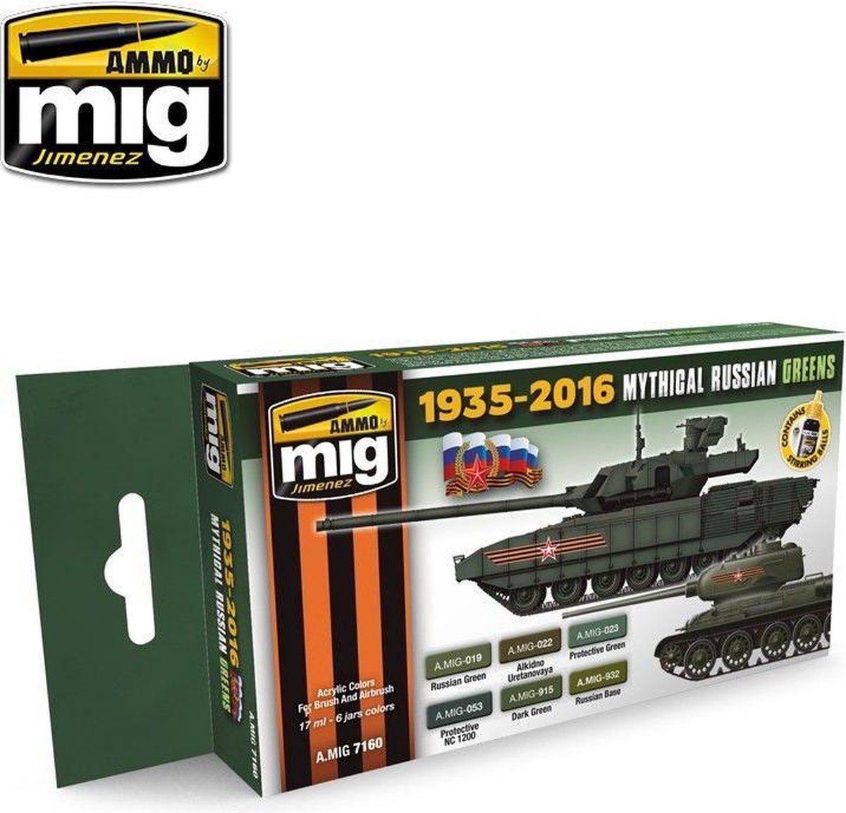 Mig - Mythical Rus. Green Colors 1935-2016 (Mig7160)