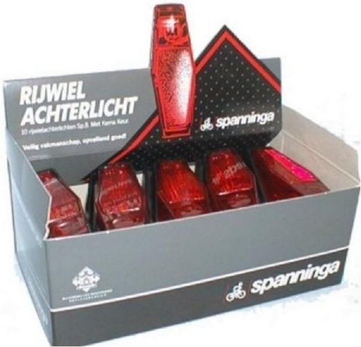 Spanninga NR 8 Fiets achterlicht - Dynamo