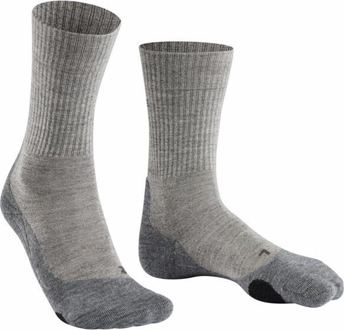 Falke Falke TK2  Wandelsokken - Maat 42/43 - Mannen - grijs � bruin