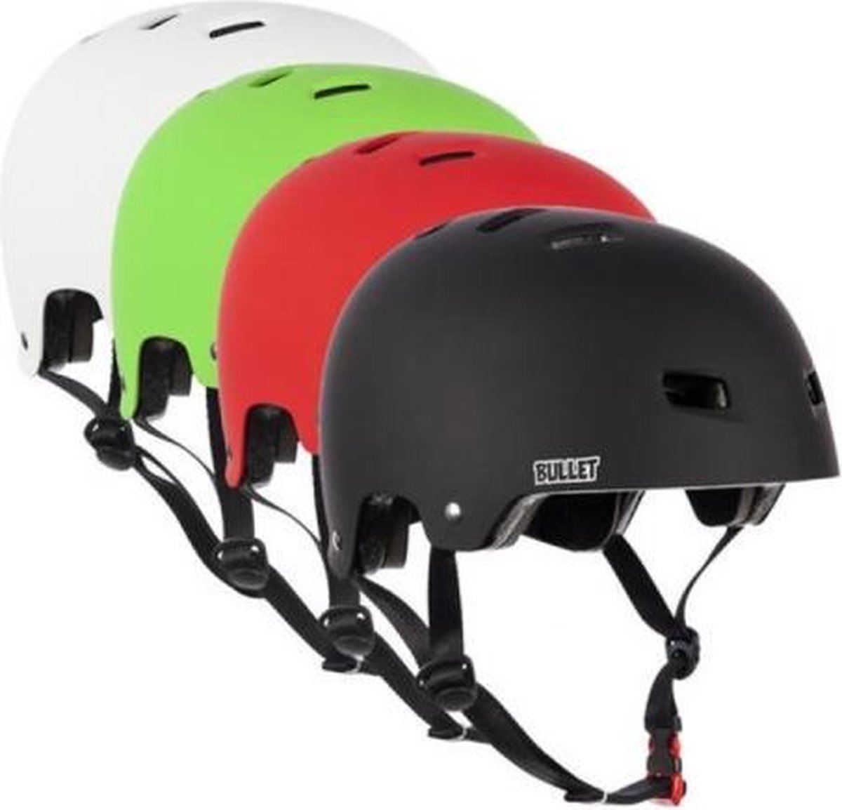 Bullet Deluxe Helmet T35 adult zwart veiligheidshelm
