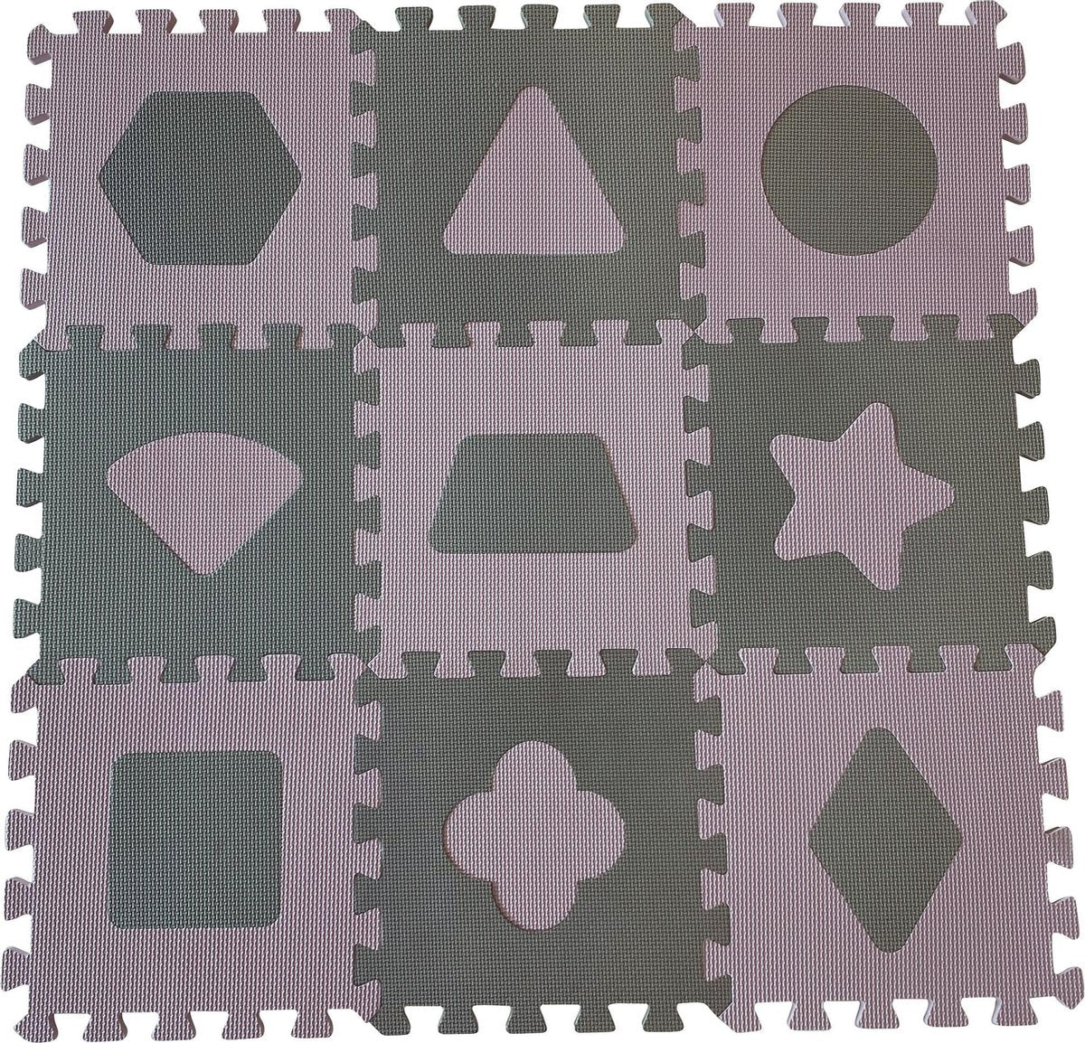 Baby Dan - Playmat Geometric Shapes - Rose