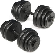 Trend24 - Physionics - Dumbellset 30 kg halterset 2 x 15 kg