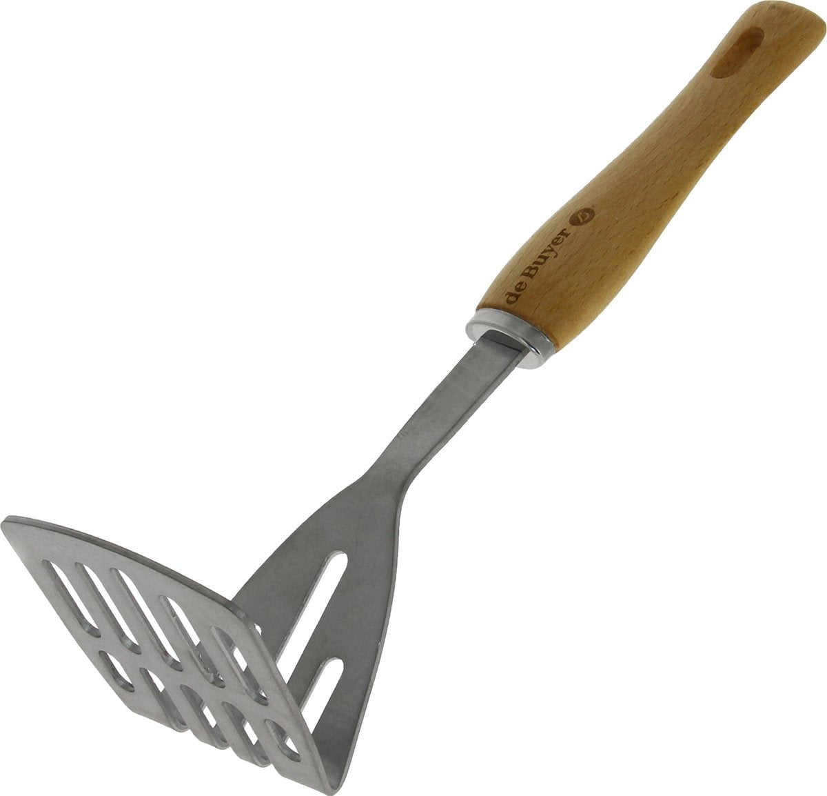 De Buyer B Bois Aardappelstamper - 29cm - Hout - Rvs