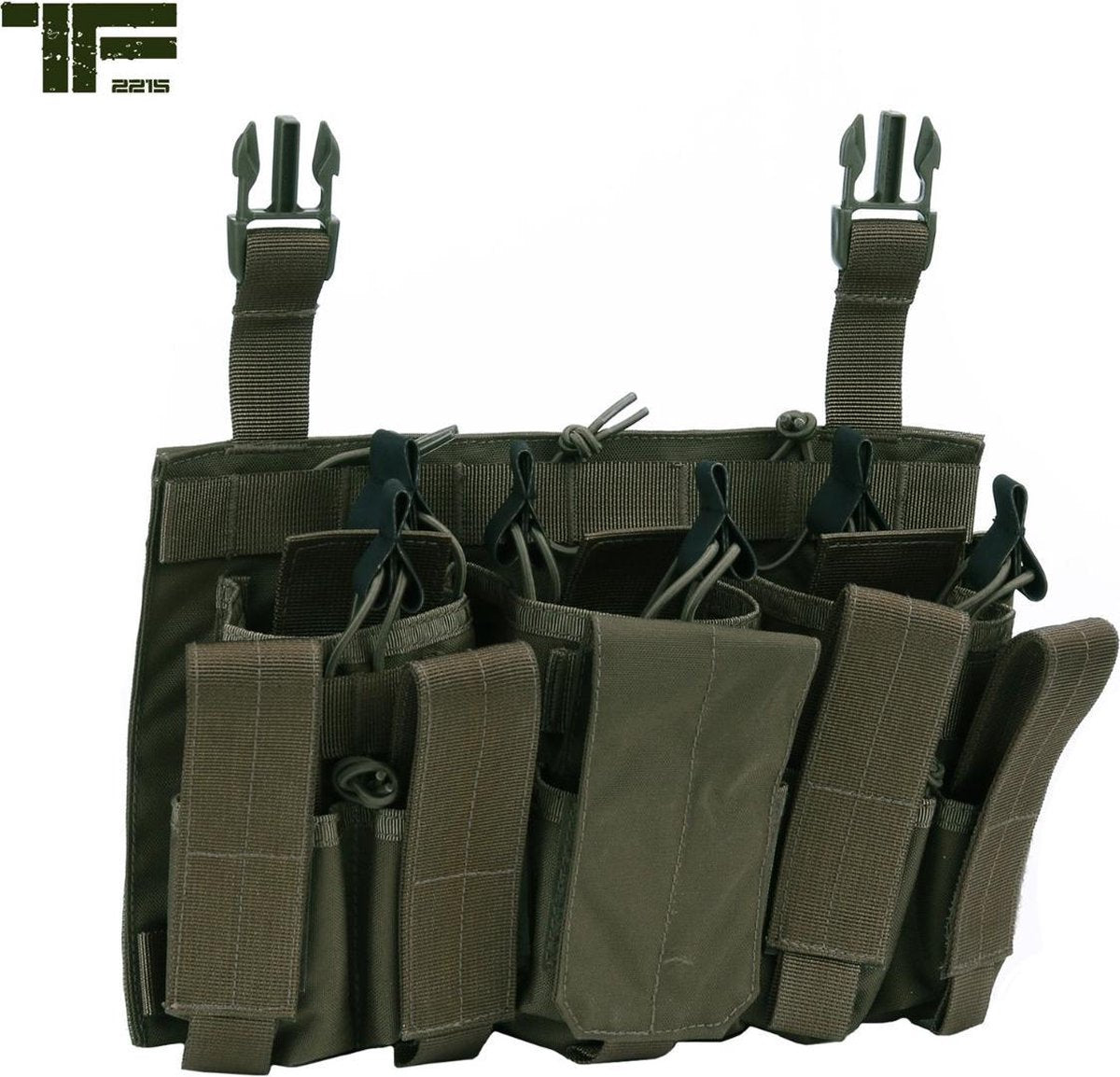 TF-2215 Fast attach M4 / Pistol pouch Ranger Green