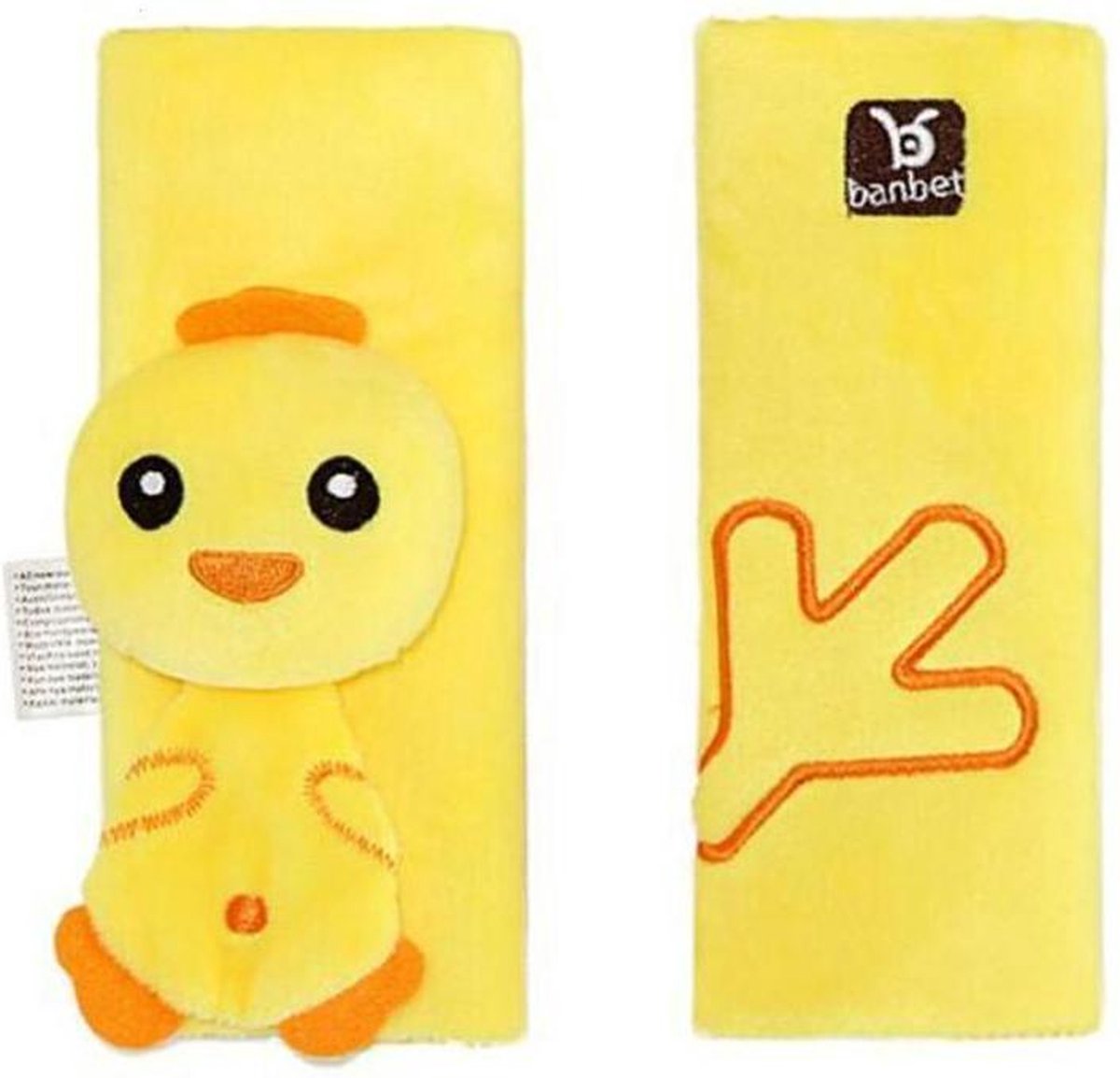 1 Paar leuke Autogordel Covers - Kussens - Onderweg - Nekkussen - Op Reis - Reizen - Vakantie - Auto - Kinderen - Baby - Zacht