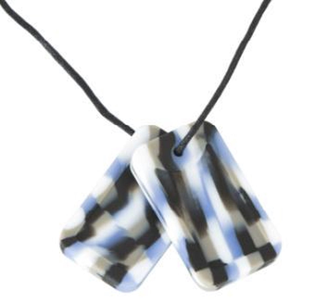 Chewigem Dog Tag Camouflage Blauw