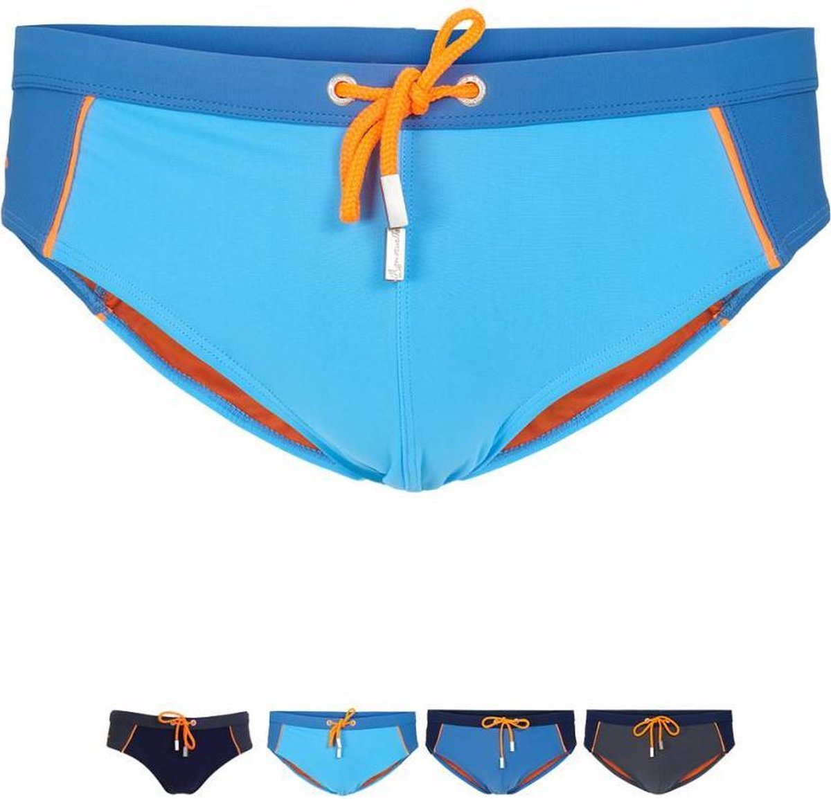 Ramatuelle Corse Zwemslip Heren - Corse  - Maat S  - Kleur  Donker grijs / Charcoal