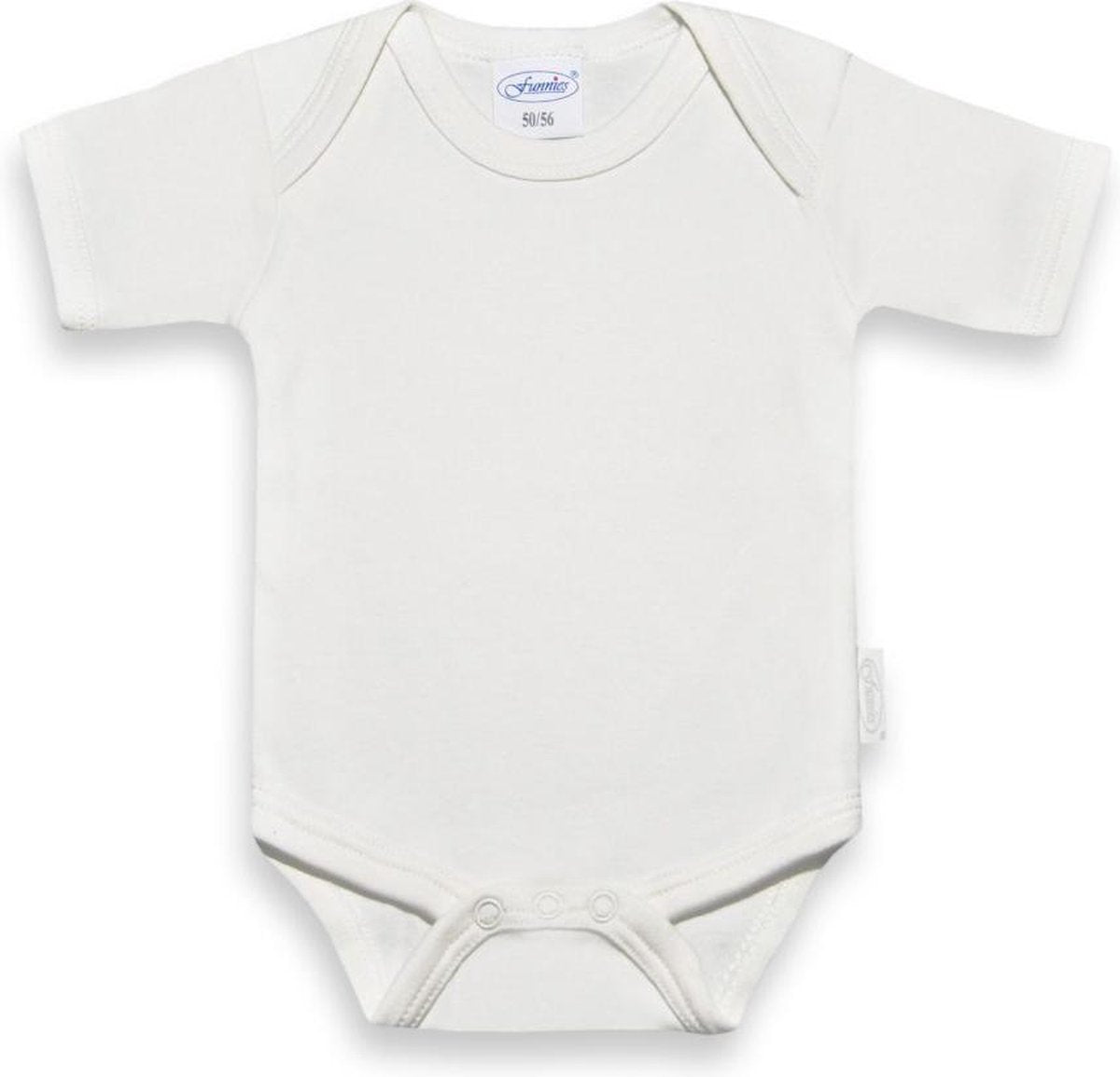 Babyromper Funnies - maat 50/56 - Ecru