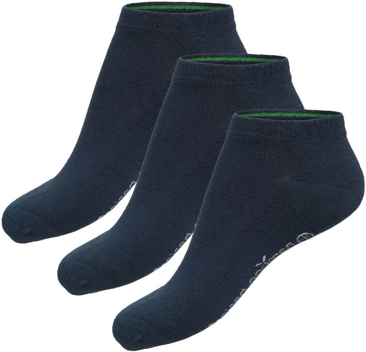 Bamboo Basics unisex sokken DANI 3-paar - Donkerblauw  - 46