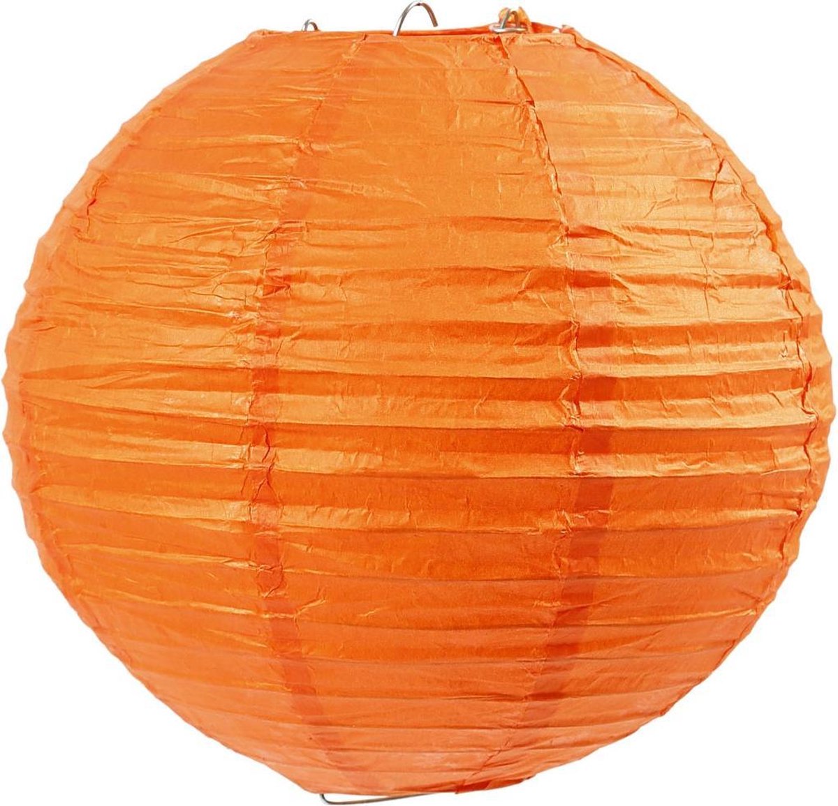 Creative Lampion Rijstpapier 20 Cm Oranje Per Stuk