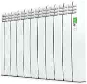 Elektrische Radiator Wifi Wit (RAL 9016) - Smartcontrol via app - Energiebesparende functies - Laag verbruik - Realtime consumptie - 9 elementen - 990 W - Zuinigste Radiator