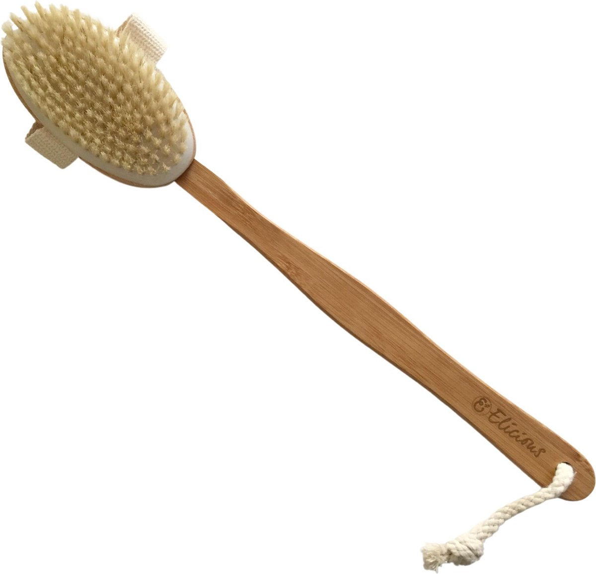Elicious body brush met afneembare steel