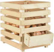 Uienkrat in hout