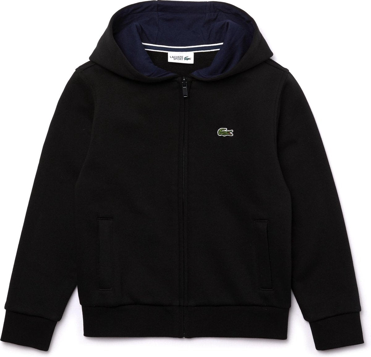 Lacoste Vest - Jongens - zwart - navy
