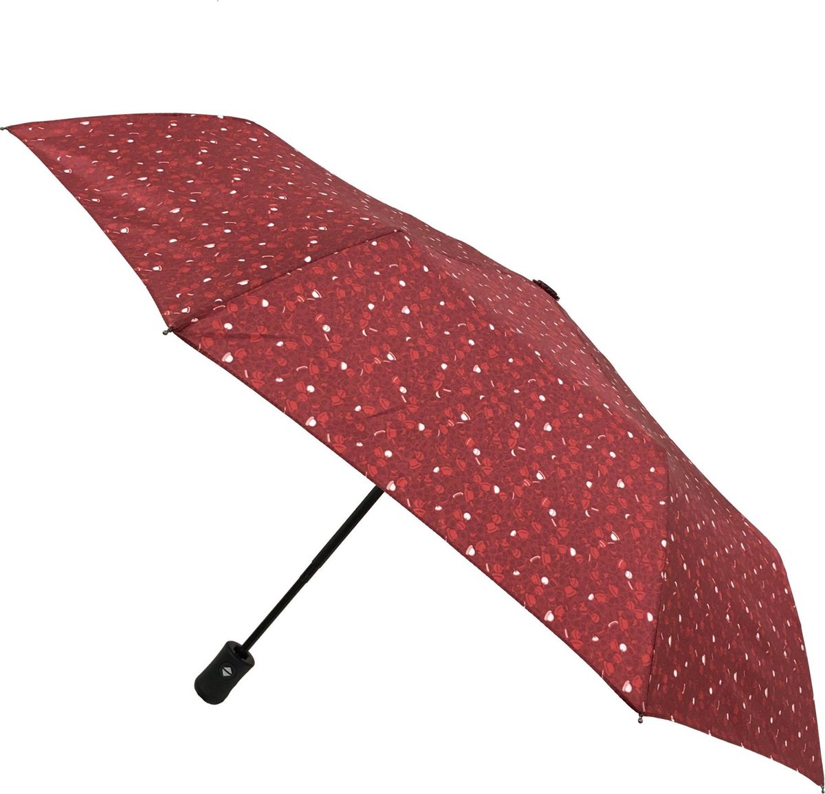 Smati Magritte  Opvouwbare Stormparaplu - Compact Auto - Auto Open/Dicht - ø 96 cm - Magritte   Rood