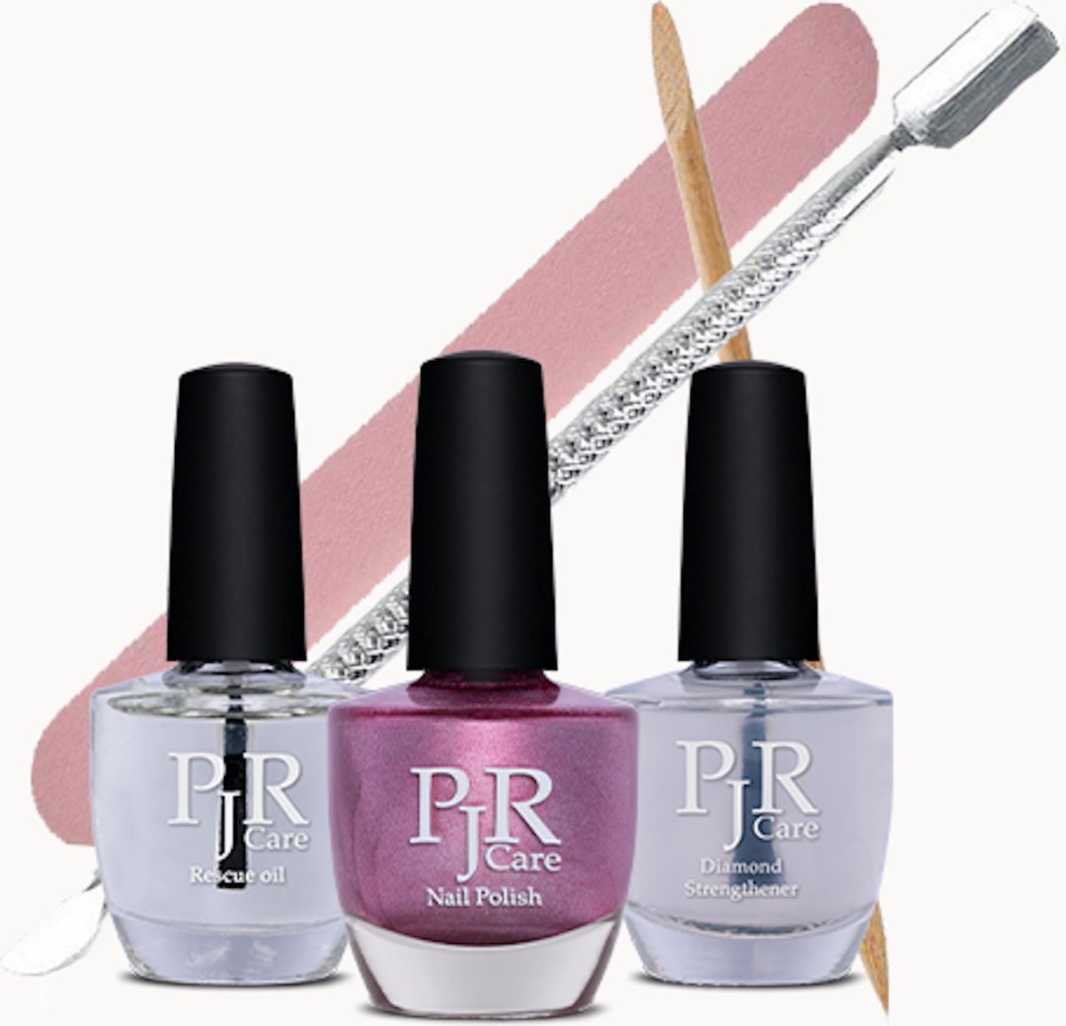 PJR Care Nail Polish - Rescue set Happiness is a choice | 10 FREE & VEGAN