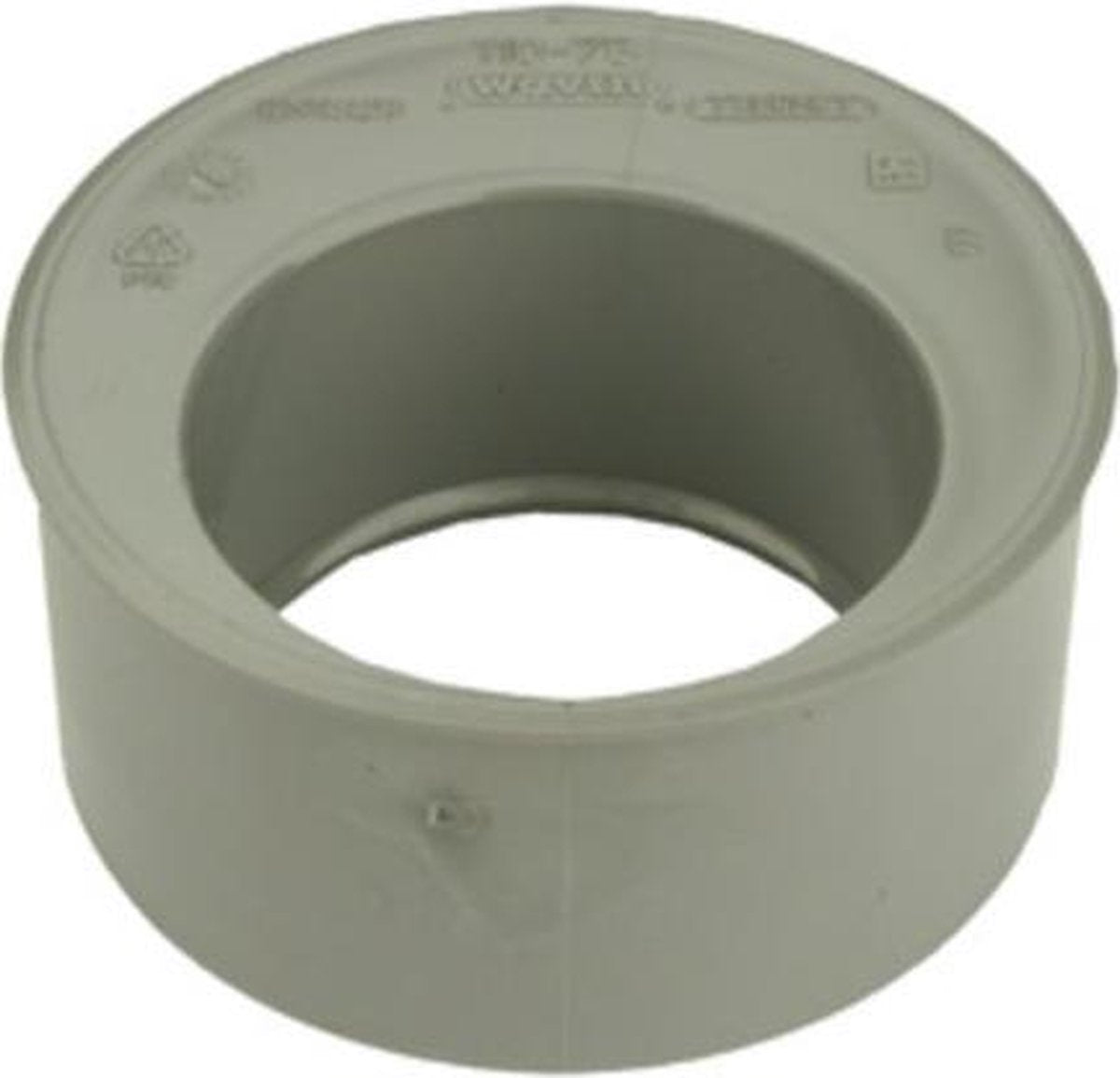 Wavin PVC lijm verloopring excentrisch 75x40mm