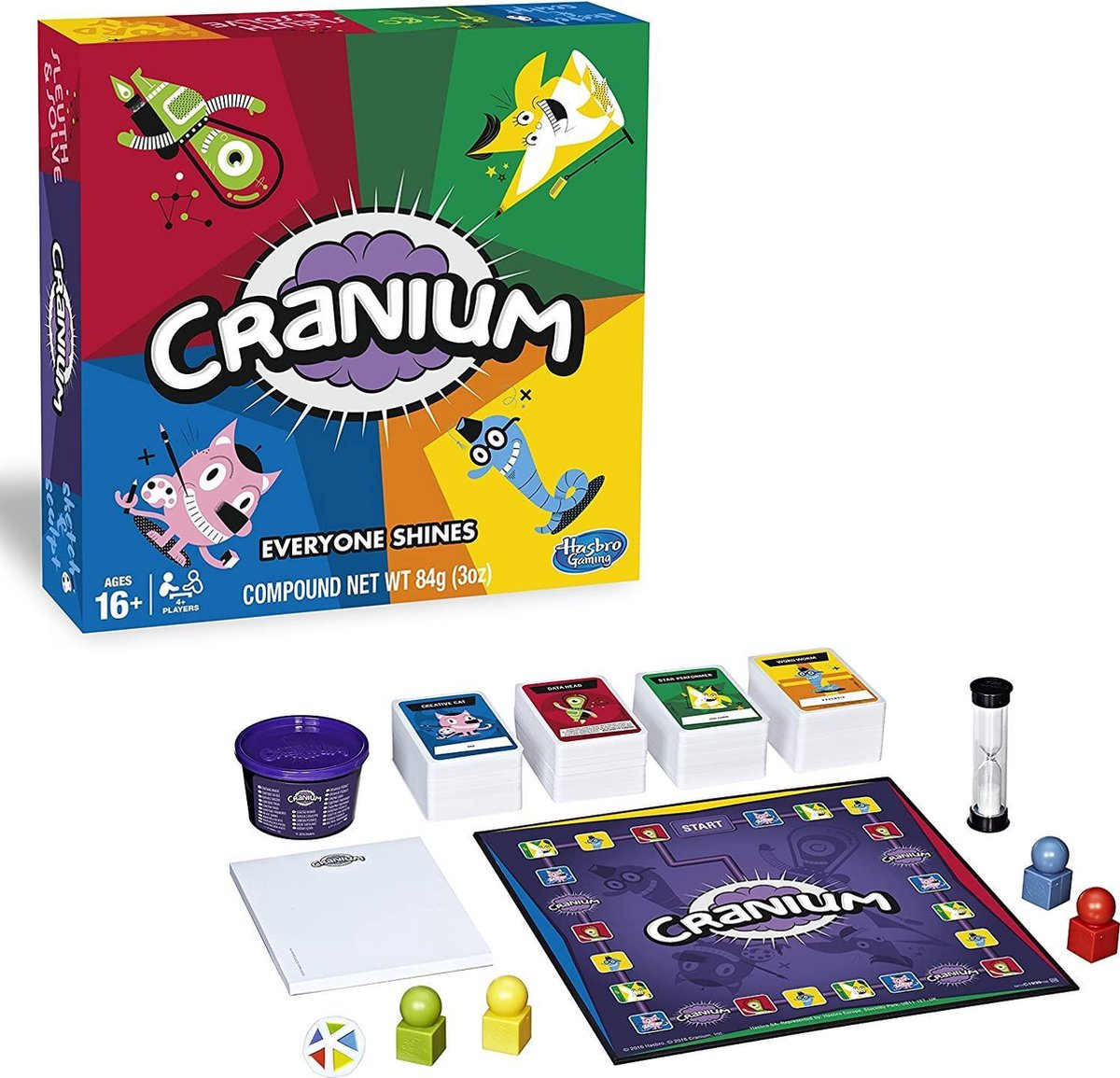 Cranium - Bordspel - Hasbro - Nieuw Gezelschapsspel