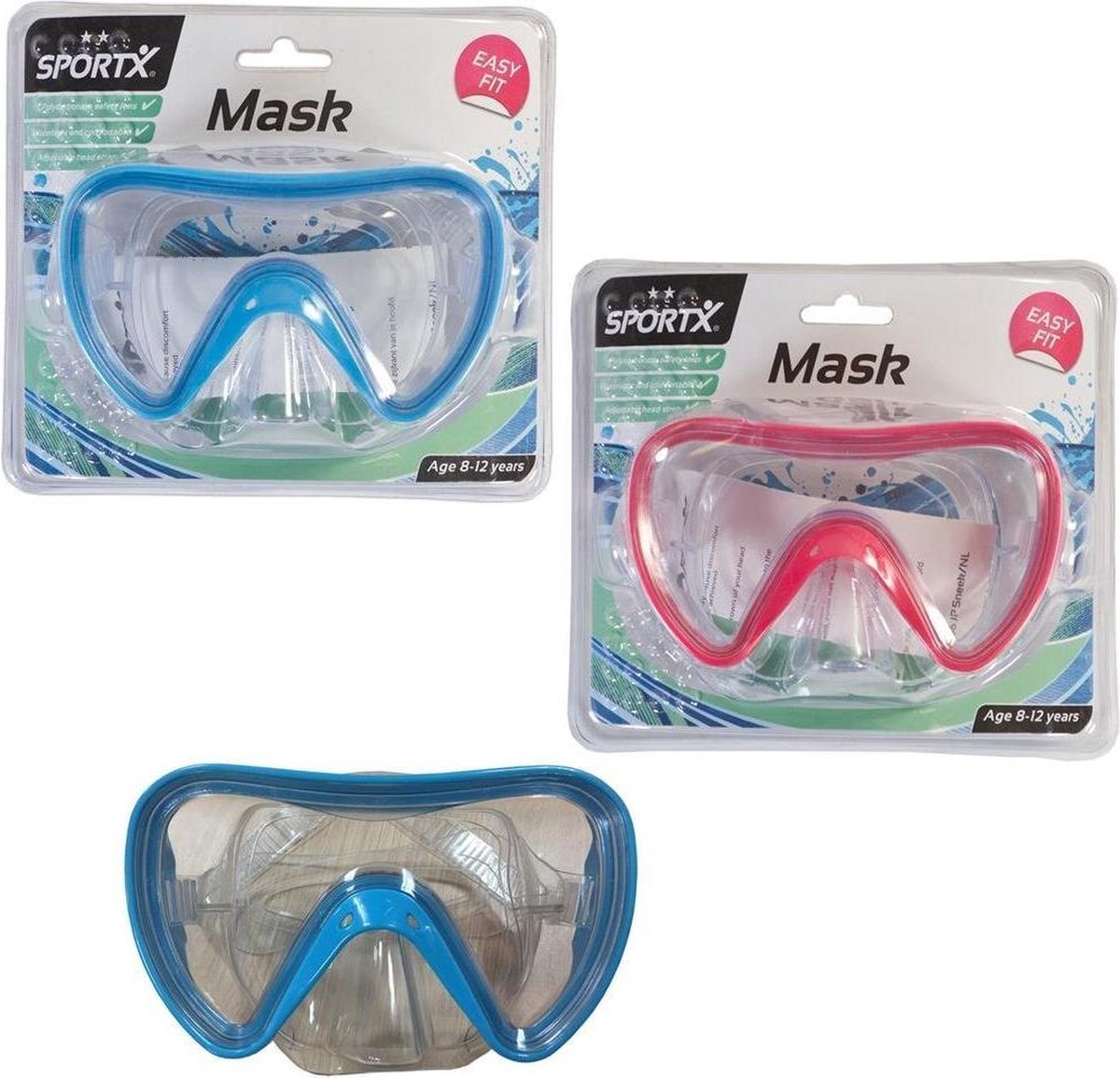SportX Junior Zwemmasker ** 2 Ass.