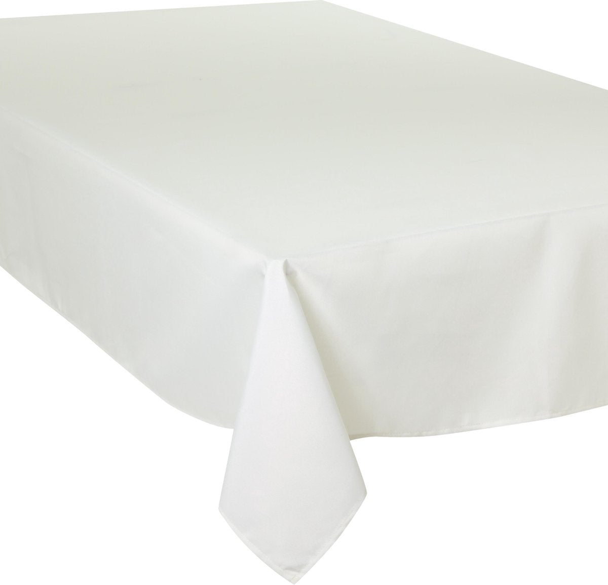 Tafelkleed ivoor anti vlek - 150 x 300 cm - Anti vlekken - Wit