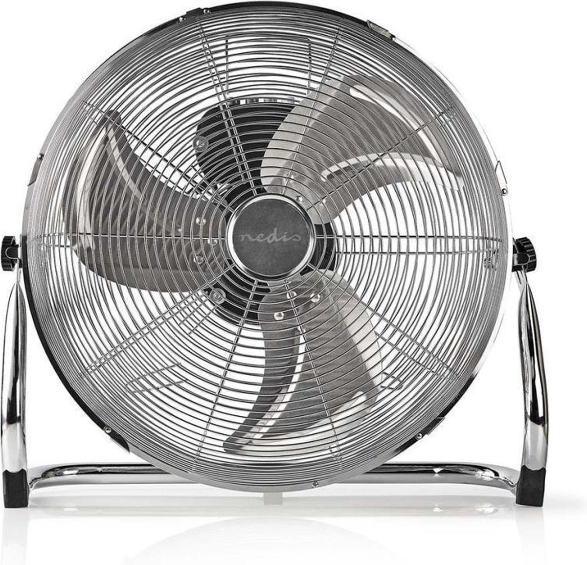Vloerventilator | 40 cm | Aantal snelheden: 3 | Kantelbaar | Metaal