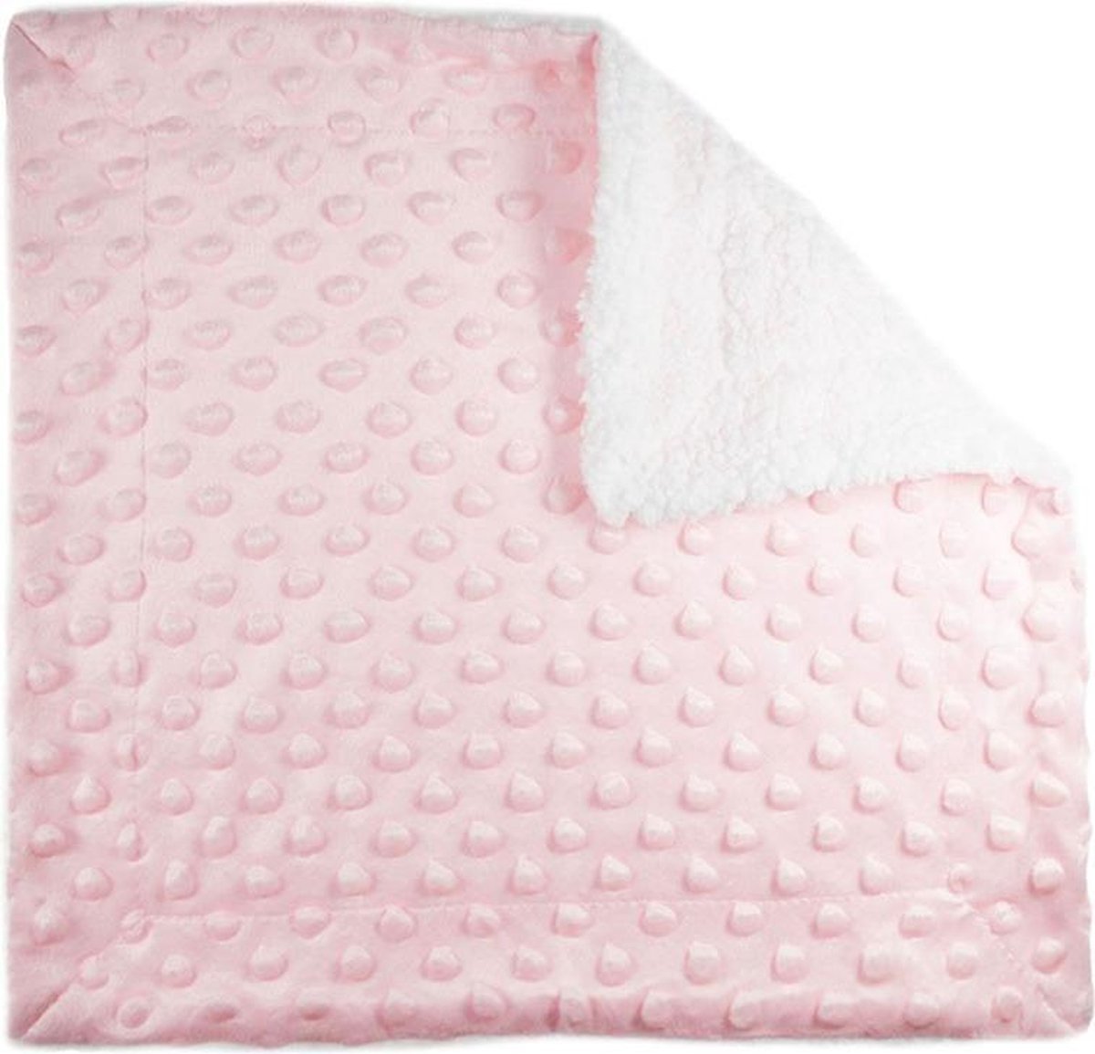 Soft Touch Knuffeldoekje Bubble 34 X 34 Cm Roze