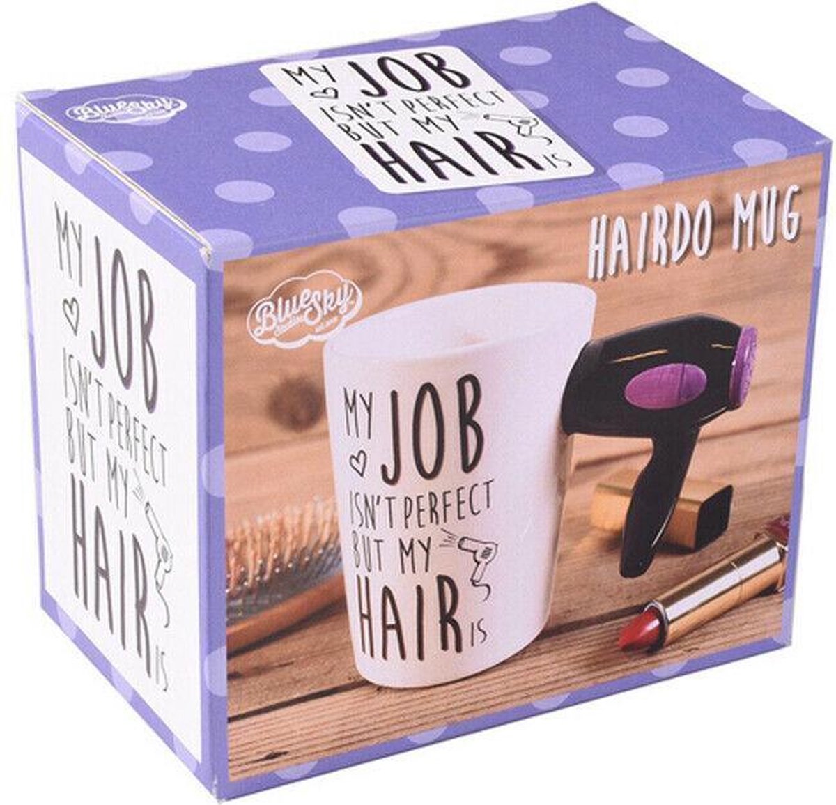 Haardroger "Perfect Haar" Mok 320ml