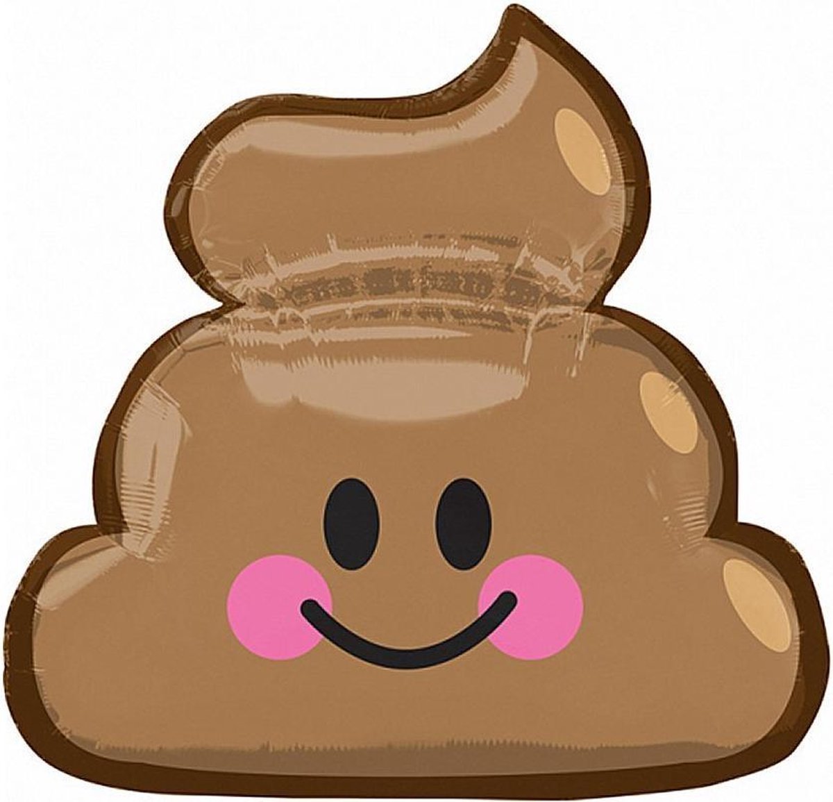 Supershape emoticon poop
