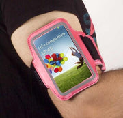 Sportband Case Hardloop Cover Hoesje Samsung Galaxy S4 Pink