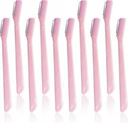 Kwalitatieve scherpe wenkbrauw scheermes 10 stuks - dermaplaning - wenkbrauw trimmer - scheermes gezicht - scheermes schaamstreek