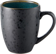 Bitz - Mug 30cl w. handle black/green