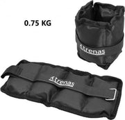 Trenas - Manchetten - Enkel - Polsgewichten set 1.5 kg - 2x 0.75 kg - Zwart