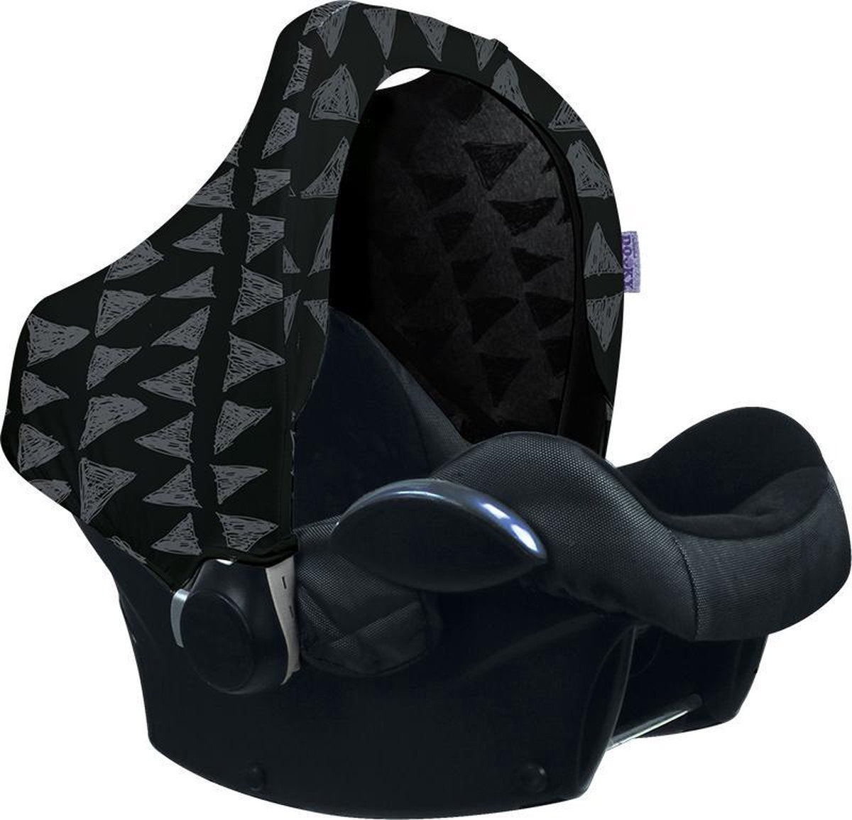 Dooky Hoody Autostoel Zonnekap - Black Tribal