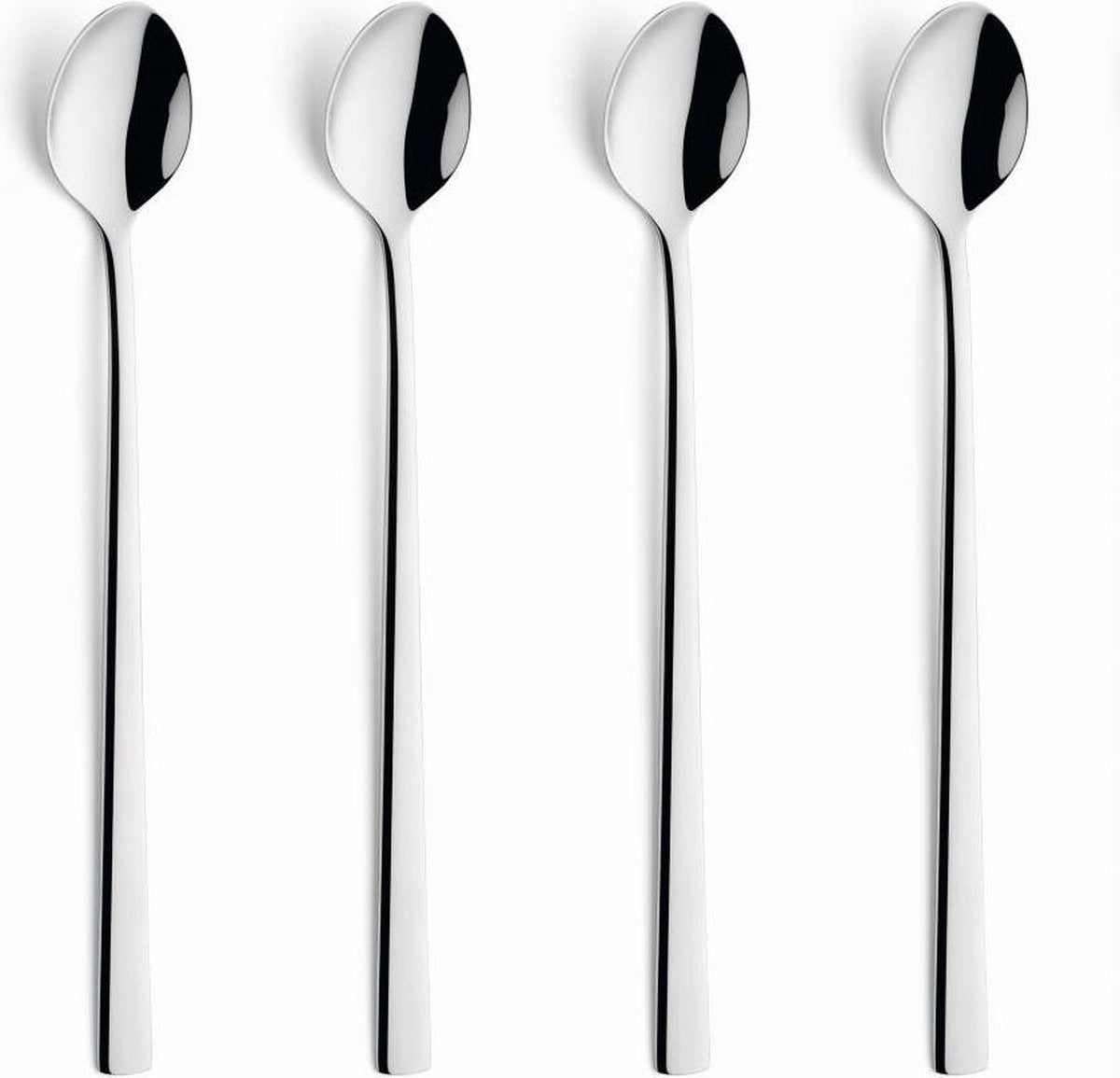 Amefa Hugo Latte lepel - 4 stuks