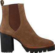 Notre-V B3811 Enkellaarsjes - Enkelboots - Dames - Camel - Maat 39