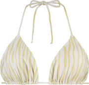 WALLIEN - Dames Bikini Top Triangle - Light Breeze - Beige