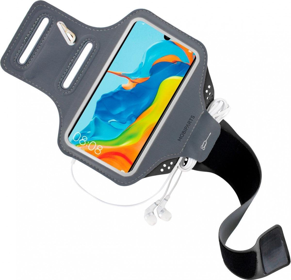 Mobiparts Comfort Fit Sport Armband Huawei P30 Lite Zwart