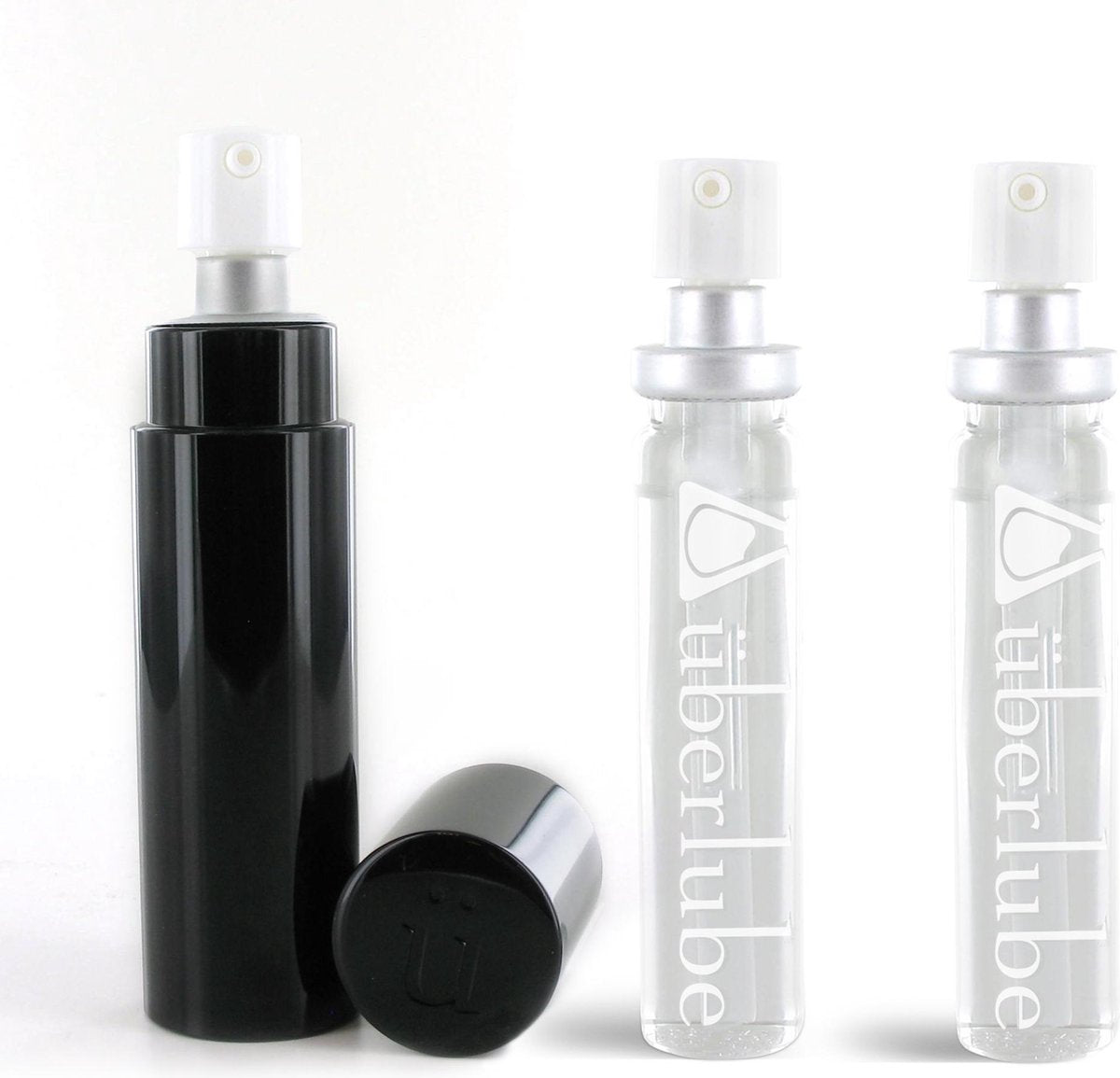 Uberlube Glijmiddel Siliconen Good-To-Go 2x Refills - Zwart